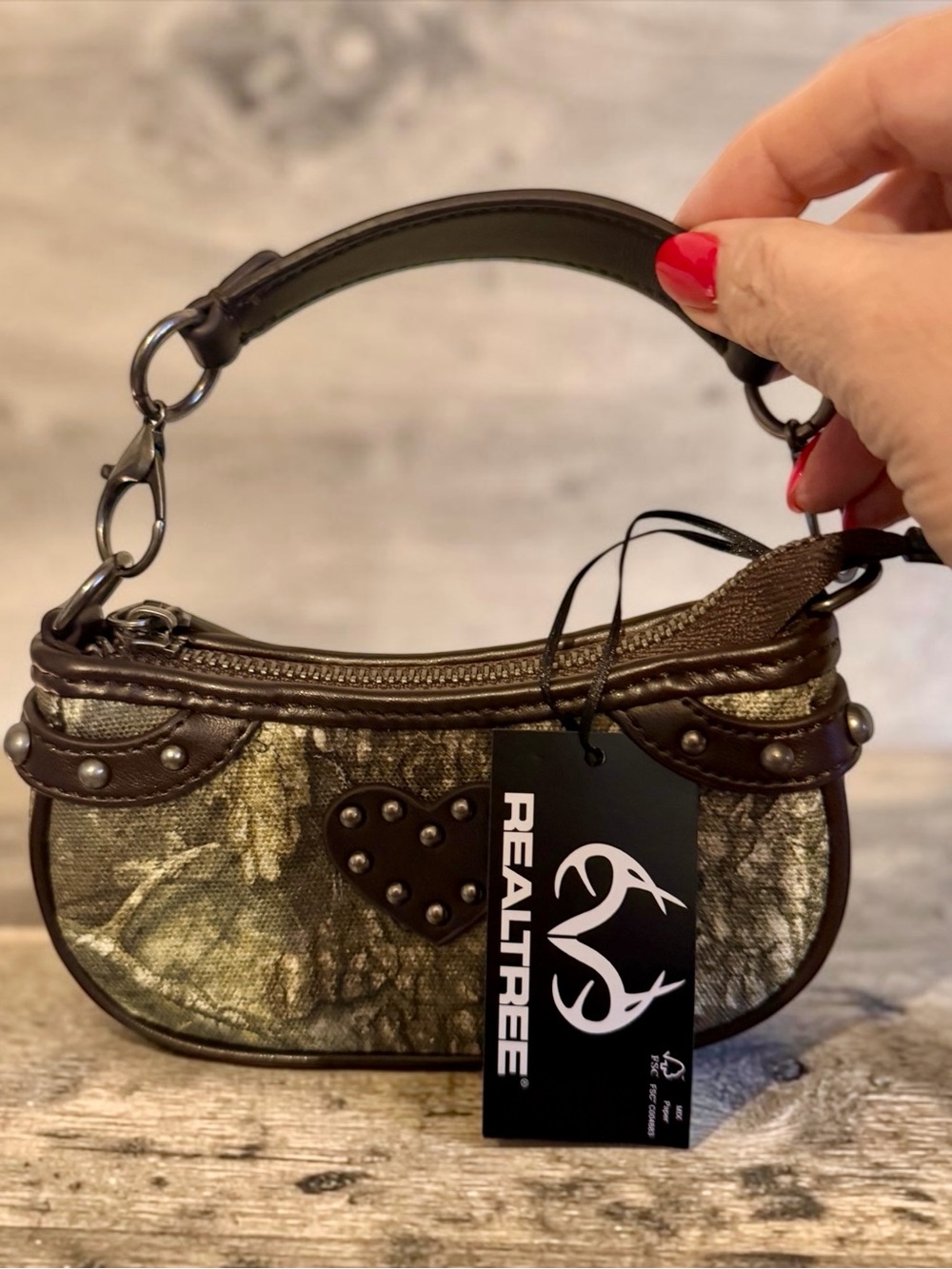 Dolls Kill Realtree Camo Mini Handbag NWT